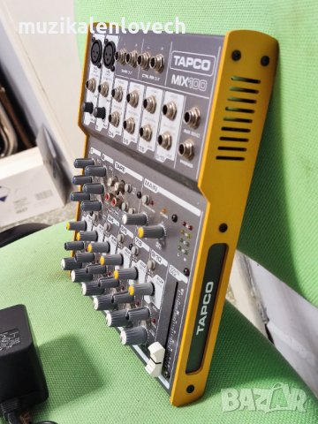 Tapco Mix100 Analogue Audio Mixer - аналогов мини миксер смесител - отличен, снимка 6 - Ресийвъри, усилватели, смесителни пултове - 38515326