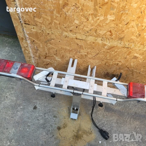 немски алуминиев багажник за два велосипеда, снимка 4 - Велосипеди - 50679204