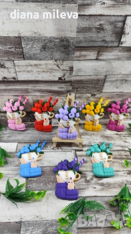 Гипсокерамични Осмици магнитчета!!, снимка 15 - Декорация за дома - 53251655