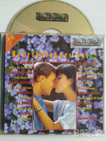 Heartbreakers Vol. 2 - оригинален GOLD CD издаден в Чехия