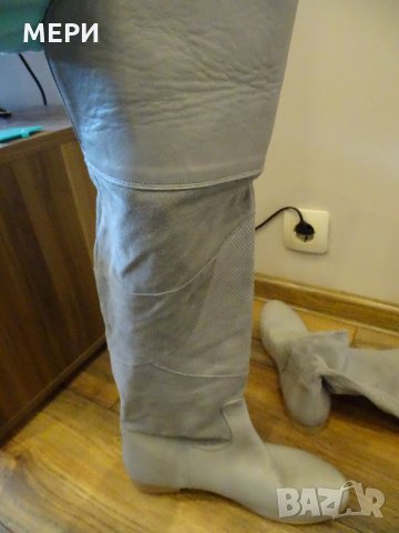 100% Ествествена кожа - Дамски ботуши Made in Italy, снимка 7 - Дамски ботуши - 32528088