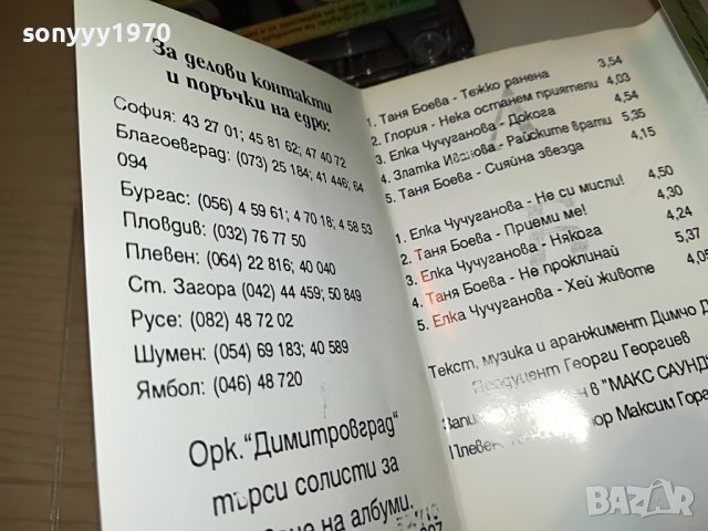 НОВИ ГЛАСОВЕ-ОРК.ДИМИТРОВГРАД КАСЕТА 1212221945, снимка 14 - Аудио касети - 38988450
