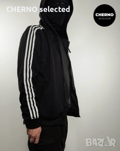ADIDAS суичър с цип и качулка • Track Top – размер XL – Отлично състояние, снимка 9 - Суичъри - 53114018