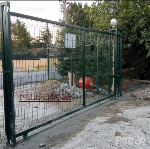 ВРАТИ- ПЕШЕХОДНИ/ПОРТАЛНИ - оградни пана- оградни колове-Мрежа с декорация, снимка 14 - Други - 52038531