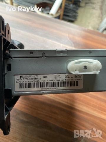 РАДИО CD MERCEDES A-CLASS W169 , A1698200486, снимка 2 - Части - 51708063