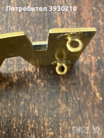 Бронзова тока за колан MOSCHINO, снимка 5 - Колани - 43700242