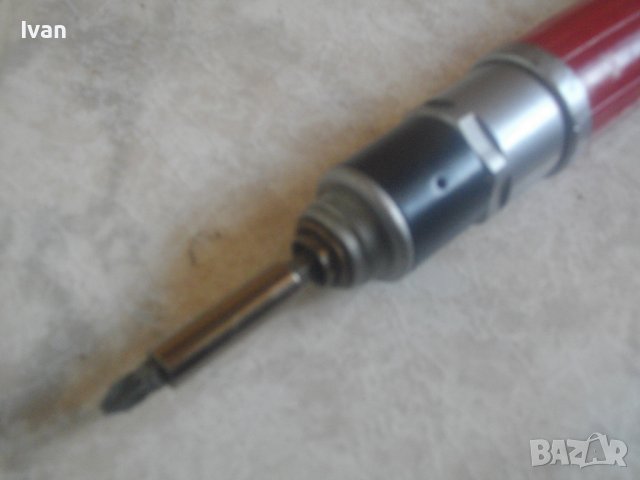 Made in England-Пневматична Отвертка-Desontter-Професионална-Висок Клас-285мм-6 мм Глава-Отлична-Анг, снимка 11 - Отвертки - 37305789