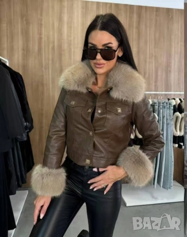 дамско яке с пух , снимка 2 - Якета - 51858021