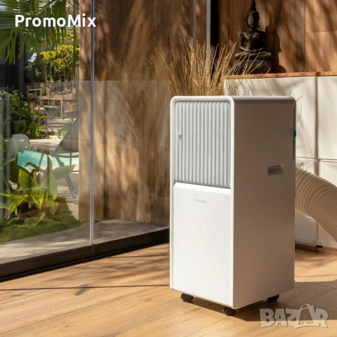 Мобилен климатик Cecotec ForceClima 7550 7000 BTU/h Wi-Fi 4в1 Преносим климатик влагоабсорбатор вент, снимка 8 - Климатици - 53187726