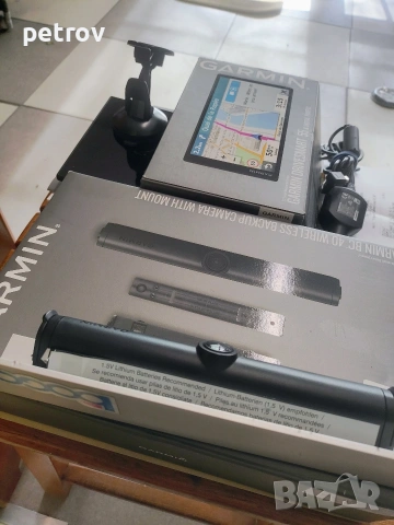 Навигация GPS с безжична камера за заден ход GARMIN , снимка 10 - Части - 53140528