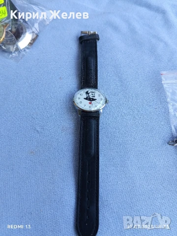 Винтидж часовник мъжки с лика на Йосиф Сталин СССР рядък перфектно състояние работи 49588, снимка 6 - Мъжки - 51095622