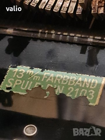 Стара Немска пишеща машина CONTINENTAL , снимка 11 - Антикварни и старинни предмети - 43951659