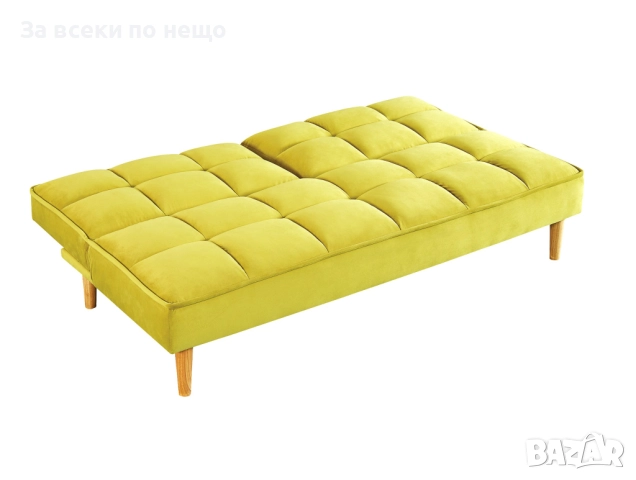 Диван GRINO зелено/натурално Код P1308, снимка 3 - Дивани и мека мебел - 51948750