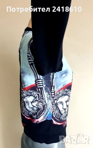 Versace VERSUS Gianni Versace Womens Cotton Size M / S ОРИГИНАЛ! Дамска блуза!, снимка 4 - Блузи с дълъг ръкав и пуловери - 53482474