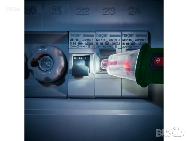 НОВИ! Безконтактен тестер за напрежение Parkside 70-1000V, снимка 6 - Други инструменти - 52817967