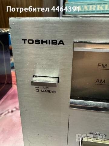 Винтидж стерео тунер Toshiba , снимка 2 - Ресийвъри, усилватели, смесителни пултове - 52466513