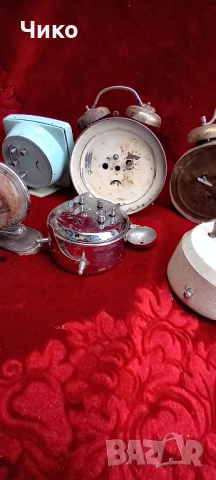 10бр различни настолни механични часовници , снимка 10 - Антикварни и старинни предмети - 52448515