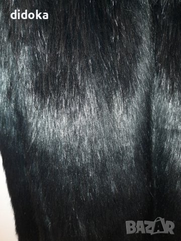 Дълъг елек с косъм , снимка 2 - Елеци - 43050446