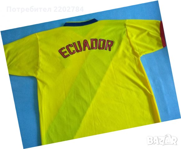 Футболна тениска Еквадор, снимка 6 - Фен артикули - 33436053