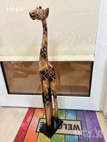 Жираф от дърво, снимка 15 - Декорация за дома - 46361407