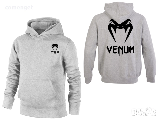 Суичъри Hoodie VENUM  VENOM LOGO SKULL 5 цвята. СУПЕР Качество, снимка 2 - Суичъри - 29927779