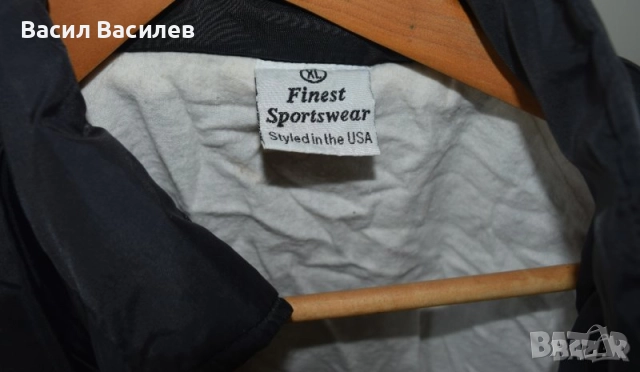 Мъжко шушляково яке спортно горнище Finest Sportswea, снимка 3 - Якета - 51934719