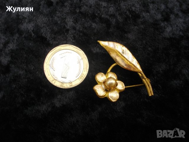 СТАРА БРОШКА, снимка 4 - Антикварни и старинни предмети - 38559975