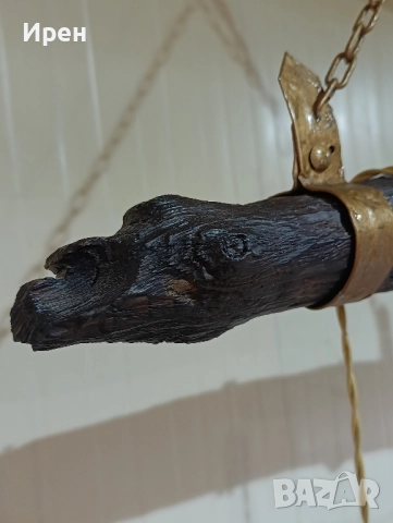 Висяща винтидж лапма , снимка 5 - Антикварни и старинни предмети - 52257712