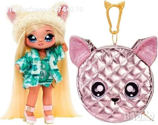 Na Na Na Surprise Glam Series (Ari,Victoria,Alice,Chrissy), снимка 3 - Кукли - 53572072