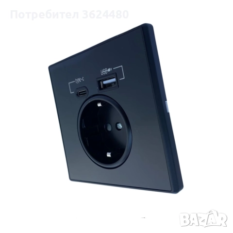 Модерен 230 V Контакт с 2 USB Порта, снимка 5 - Други стоки за дома - 52428888