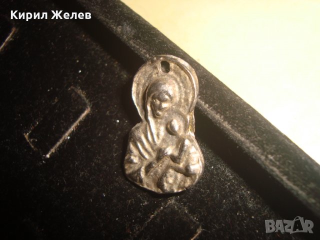 СРЕБРИСТА СТАРА ПРАВОСЛАВНА ИКОНКА 21069, снимка 3 - Антикварни и старинни предмети - 32659994