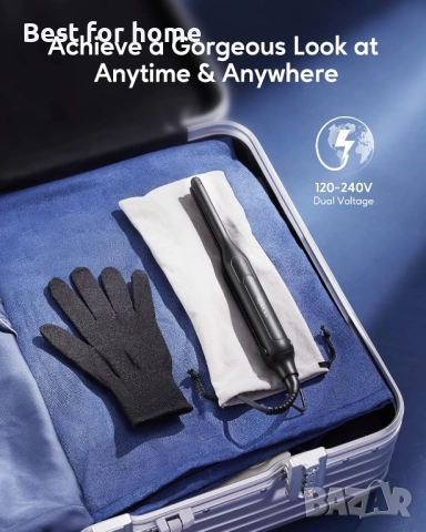  stylocks Мини преса  за къса коса,  5 температурни настройки, снимка 7 - Преси за коса - 51485408