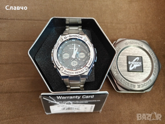 CASIO G-SHOCK  G-STEEL GST W310D-1ATEEL GST W310D-1A 