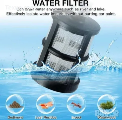 ТОП ЦЕНА АКУМУЛАТОРНА ВОДОСТРУЙКА за кола дом градина 30 bar, снимка 3 - Аксесоари и консумативи - 48918939