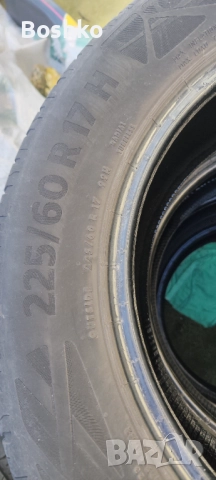 Continental  225-60 R17, снимка 4 - Гуми и джанти - 52526044