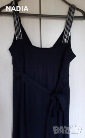 Черна дълга рокля*, снимка 4 - Рокли - 33414517