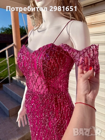 Уникална рокля, снимка 3 - Рокли - 52443964