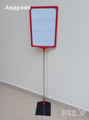 Инфо табела А4 с телескопично рамо, снимка 5 - Оборудване за магазин - 30105613
