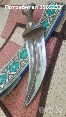 Кама джамбия ханджар с колан, снимка 3 - Антикварни и старинни предмети - 39538802