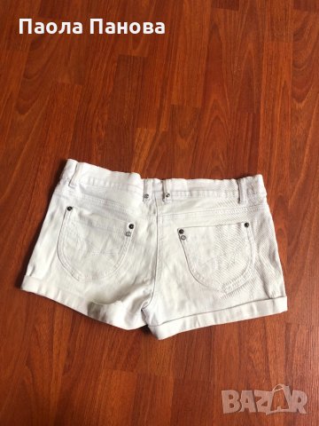 Дамски бели пантолни, снимка 2 - Къси панталони и бермуди - 33339521