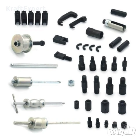 Обратен чук за вадене на дюзи KRAFTWORLD 40 части, снимка 2 - Други инструменти - 50576410