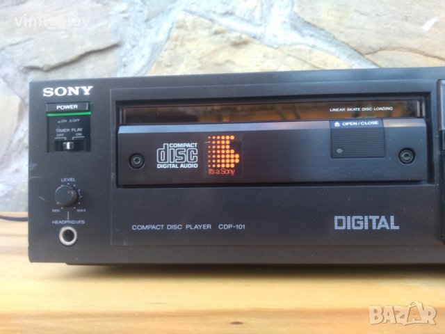 Sony CDP-101, снимка 3 - Ресийвъри, усилватели, смесителни пултове - 28542461