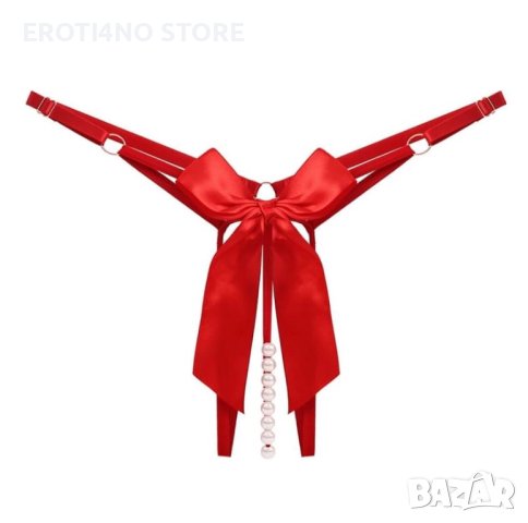 Дамски прашки панделка с перли