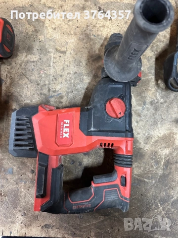 FLEX 18V (EC) безчетков професионален комплект – ударен ключ 3/4, перфоратор, винтоверт + 3 батерии, снимка 4 - Други инструменти - 53520852