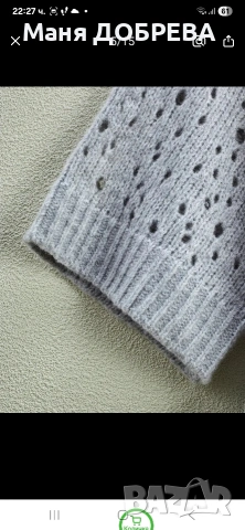 продавам пуловер, снимка 6 - Блузи с дълъг ръкав и пуловери - 53576743