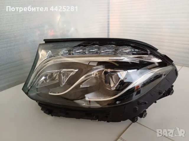фар ляв и десен Mercedes GLS X166 model 2015-2019 г. #1018V #1019V, снимка 9 - Части - 49636135
