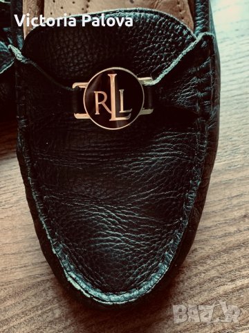 Маркови кожени мокасини-лоуфъри LAUREN RALPH LAUREN, снимка 11 - Дамски ежедневни обувки - 36981002