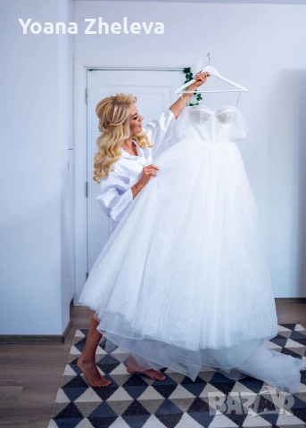 Булчинска сватбена рокля, снимка 2 - Сватбени рокли - 53171821