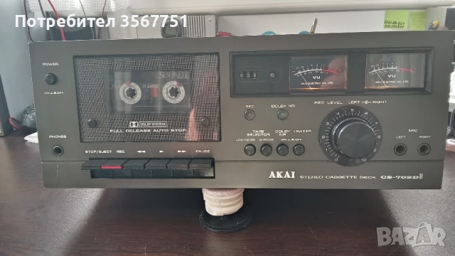 AKAI СТЕРЕО КАСЕТЕН ДЕК CS-702D, снимка 2 - Декове - 51283530