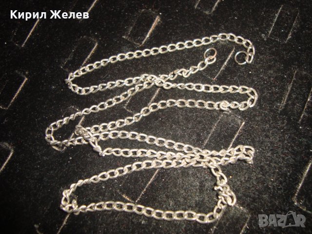 ПОСРЕБРЕНА СТОМАНЕНА ВЕРИЖКА КЮСТЕК за ДЖОБЕН ЧАСОВНИК СИНДЖИРЧЕ 20749